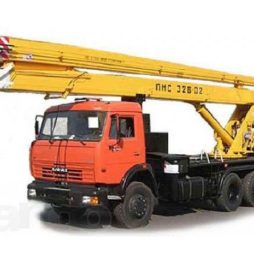 Запчасти для Автовышка ПМС-328-02 на шасси КАМАЗ-43114