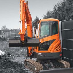 Запчасти мини экскаватора DOOSAN DX80R